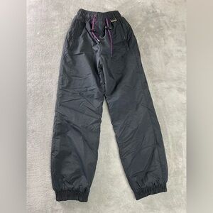 Edelweiss Outerwear Snow Pants Snowboard Ski Youth Small 7-8 Black S Children